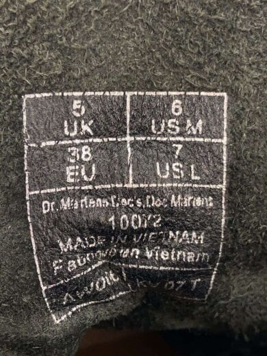 商品画像：レースアップブーツ/UK5/BLK 5