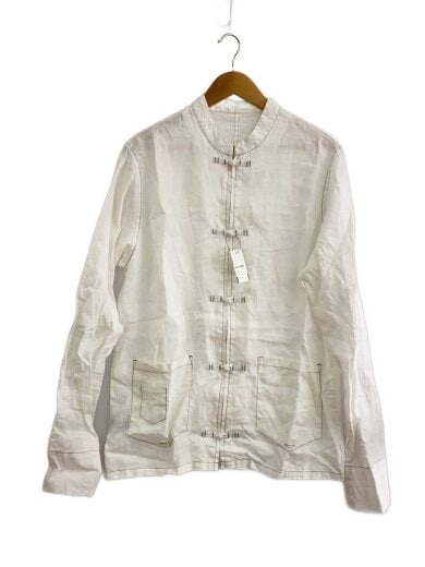 商品画像：JOHN BAKER/ジャケット/4/リネン/WHT/無地/00111029/RIRIジップ 1
