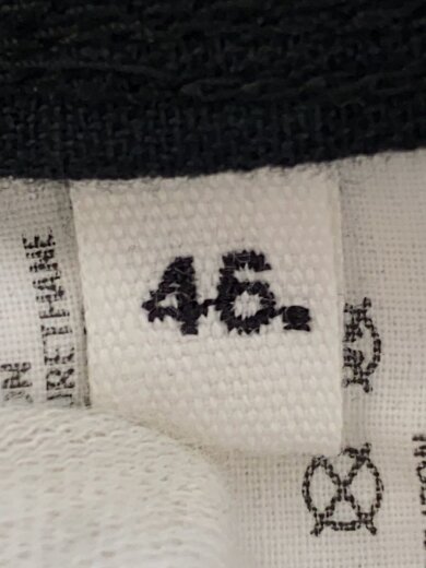 商品画像：長袖シャツ/46/コットン/BLK/0002AW24 4