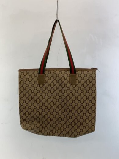 商品画像：トートバッグ/--/BEG/総柄/角スレ有 3