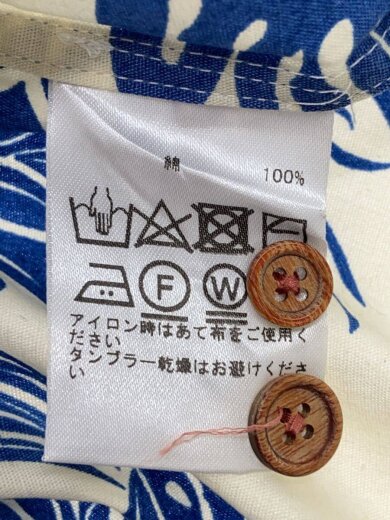 商品画像：watabe wedding/アロハシャツ/L/コットン/WHT/花柄 4