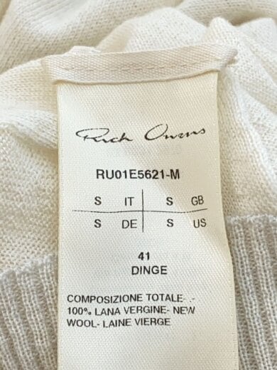 商品画像：25SS/HOLLYWOOD/ニット・セーター(薄手)/S/ウール/IVO/RI01E5621-M 4