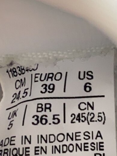 商品画像：ローカットスニーカー/24.5cm/WHT/1183B480 5