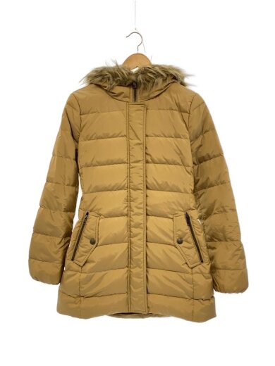 商品画像：ロングダウンジャケット/M/ナイロン/BEG// 1