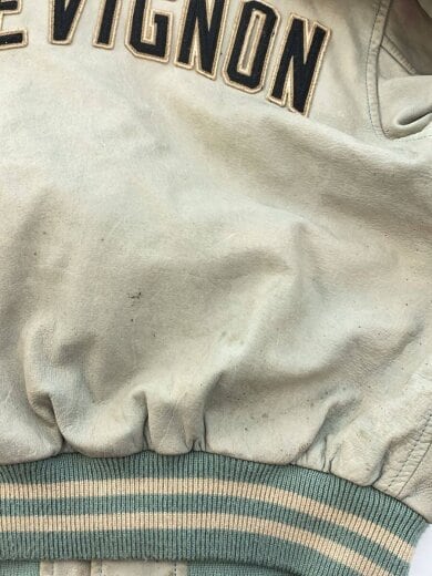 商品画像：vintage/スタジャン/オールレザー/M/レザー/GRY// 8