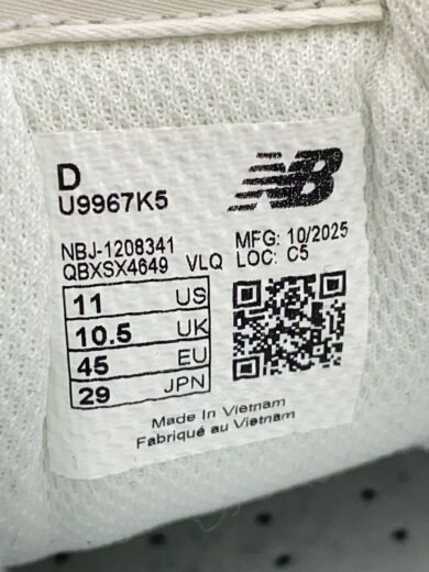 商品画像：ローカットスニーカー/29cm/GRY/スウェード/U9967K5 5