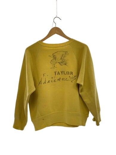 商品画像：US MARINE CORPS/50s-60s/USMC/染み込みプリント/スウェット/--/コットン/YLW 2