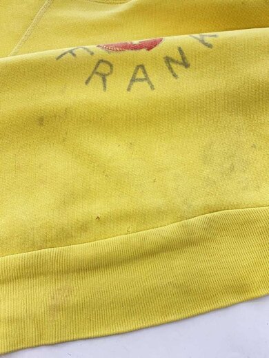 商品画像：US MARINE CORPS/50s-60s/USMC/染み込みプリント/スウェット/--/コットン/YLW 5