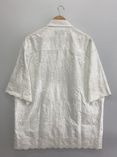 商品画像：BEADED RELAXED SHORT SLEEVE SHIRT/半袖シャツ/L/コットン/ホワイト// 2
