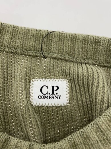 商品画像：Chenille Cotton Crew Neck Knit/48/KHK/11CMKN102A 005558G// 3