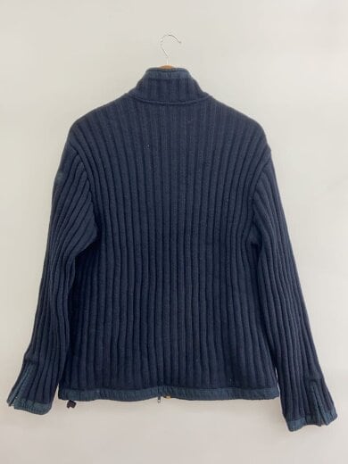 商品画像：ドライバーズニット/ジップアップ/裏地ナイロン/ニット・セーター(厚手)/--/--/NVY// 2