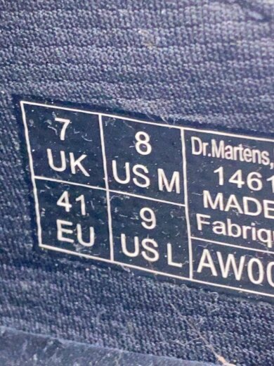 商品画像：シューズ/UK7/BLK/レザー// 5