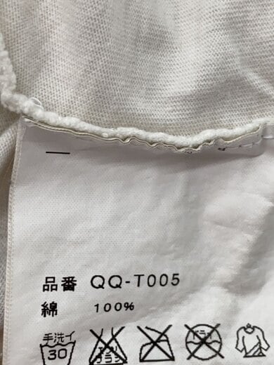 商品画像：Helmut Newton archive printed tee Tシャツ/M/コットン/WHT/QQ-T005// 4