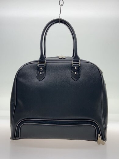 商品画像：ボストンバッグ/2way/ショルダーバッグ/ゴルフバッグ/レザー/BLK 3