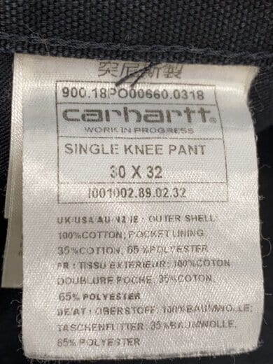 商品画像：SINGLE KNEE PANT/シングルニー/ペインターパンツ/ボトム/30/コットン/BLK/I001002// 5