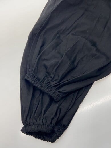 商品画像：長袖ブラウス/リボン/フリツブラウス/AD2003/M/コットン/BLK/TM-B029 5