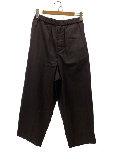 商品画像：タグ付 CROPPED BUGGY PANTS パンツ/2/ウール/NVY/ストライプ/SAU41 PT186// 1