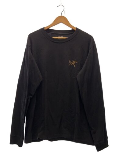 商品画像：KRAGG COTTON LS 長袖Tシャツ/L/コットン/BLK/X000009714 1