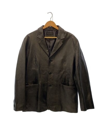 商品画像：leather collection/テーラードジャケット/L/レザー/BLK// 1