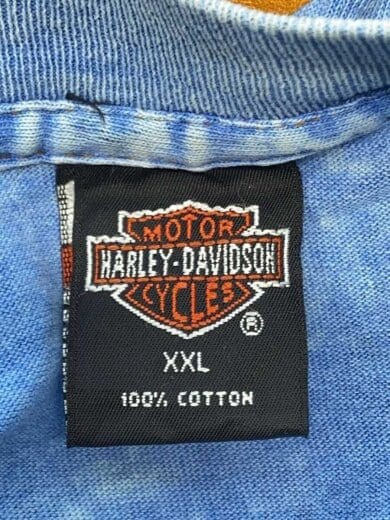 商品画像：90s/オーバーサイズ/長袖Tシャツ/XXL/コットン/BLU 3