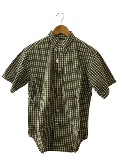 商品画像：半袖シャツ/S/コットン/GRN/チェック// 1