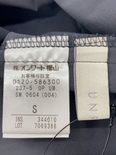 商品画像：ノースリーブワンピース/S/ポリエステル/GRY/無地 3