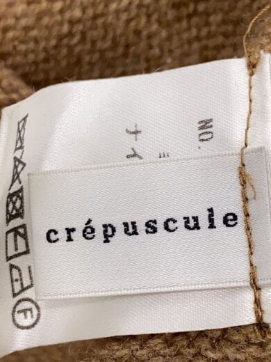 商品画像：ニット・セーター(厚手)/2/ウール/BRW/無地/1903-008 3