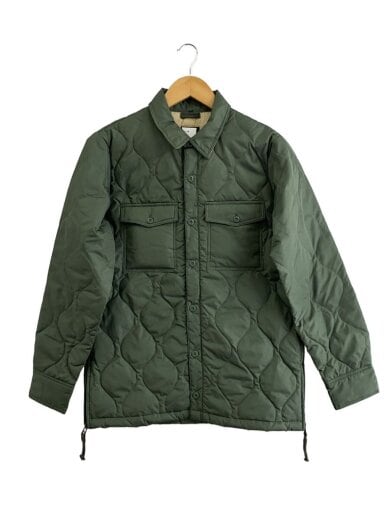 商品画像：ミリタリーダウンシャツ/M/ポリエステル/KHK 1