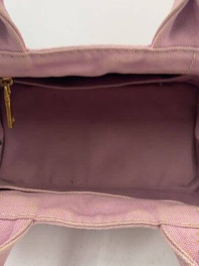 画像：PRADAトートバッグ/キャンバス/PNK/無地/カナパ/全体的に変色有6