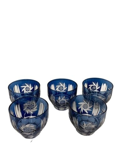 商品画像：グラス/5点セット/NVY 1