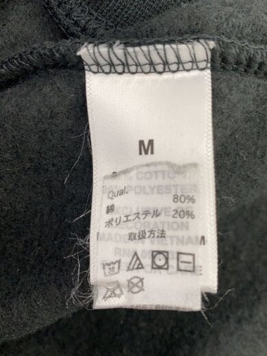 商品画像：スウェット/M/コットン/BLK/タグ付 5