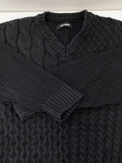 商品画像：ニット・セーター(厚手)/--/コットン/BLK/MRK146 6