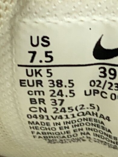 商品画像：WMNS AIR MAX COMMAND/ウィメンズエアマックスコマンド/アイボリー/397690-018/24. 5