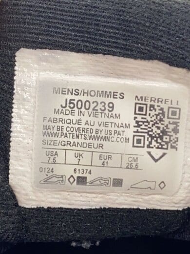 商品画像：踵破れ有/MOAB3 SYN GTX/25.5cm/BLK/j500239 5