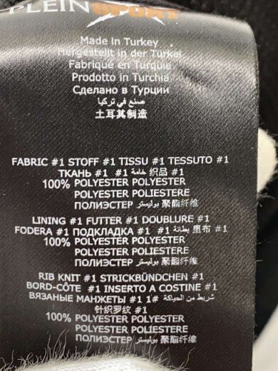 商品画像：ジャケット/L/ポリエステル/BLK 4