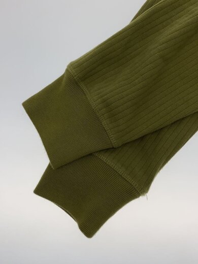 商品画像：samira polo/ボタンリブニット/L/コットン/GRN 5