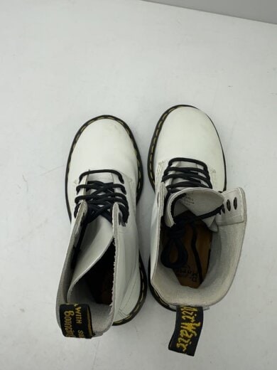 商品画像：レースアップブーツ/UK4/WHT/レザー/10092// 3