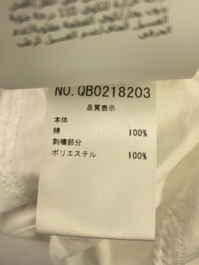 商品画像：Tシャツ/M/コットン/WHT 4