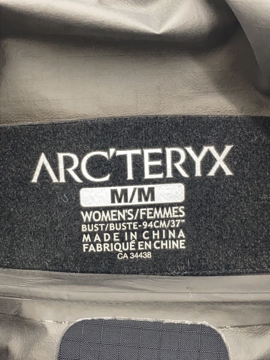 ARC’TERYX / ジャケット/M/ナイロン/BLK/無地/10969-114223