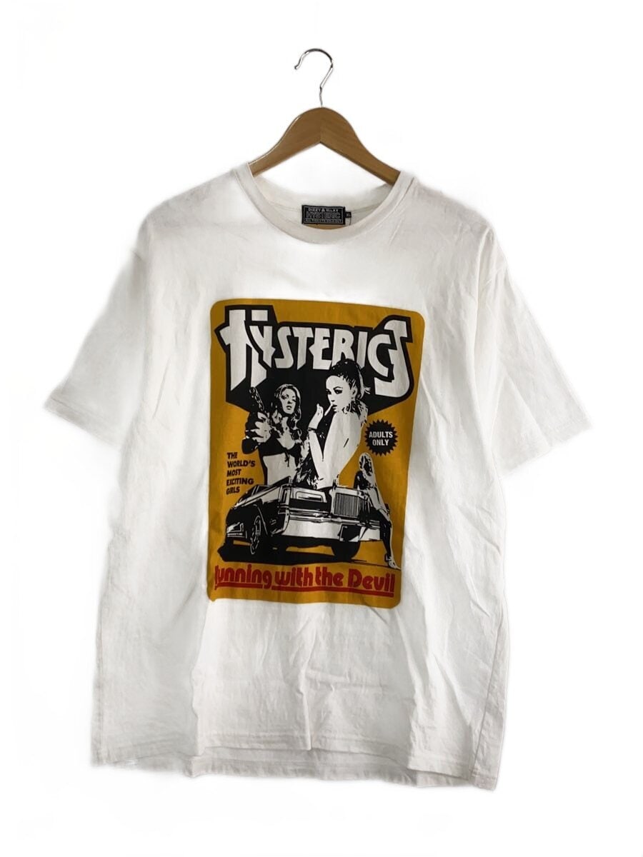 HYSTERIC GLAMOUR / Tシャツ/XL/コットン/WHT/02251CT19
