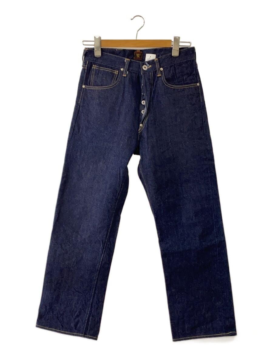 WAREHOUSE / ストレートパンツ/31/コットン/NVY/無地