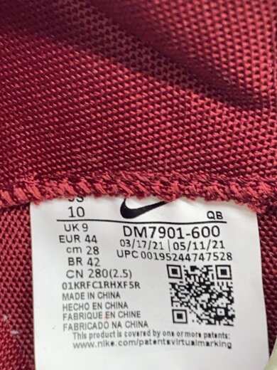 商品画像：ローカットスニーカー/28cm/RED/DM7901-600 5