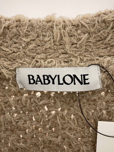 商品画像：カーディガン(厚手)/FREE/コットン/BEG/無地/2360010262 3