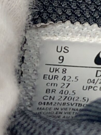 商品画像：AIR FORCE 1 07 MID SP_エア フォース 1 ミッド スペシャル/27cm/BLK 5