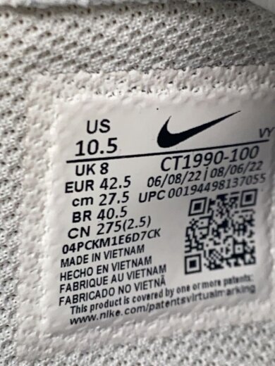 商品画像：AIR FORCE 1 07 LX_エアフォース 1 07 LX/27.5cm/WHT 5