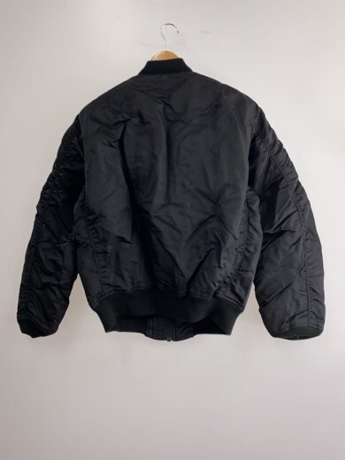 商品画像：フライトジャケット/L/ポリエステル/BLK/6102172 2