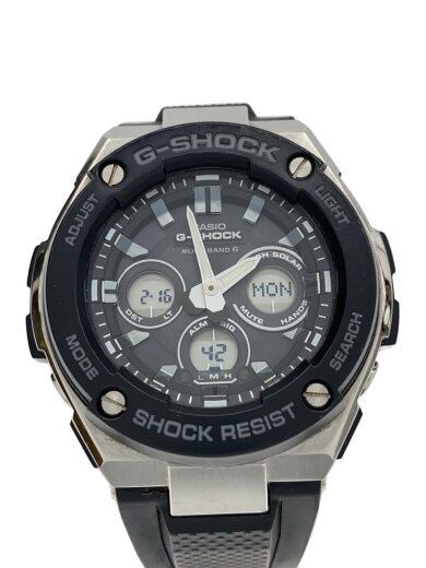 商品画像：ソーラー腕時計・G-SHOCK/デジアナ/ラバー/BLK/BLK 1