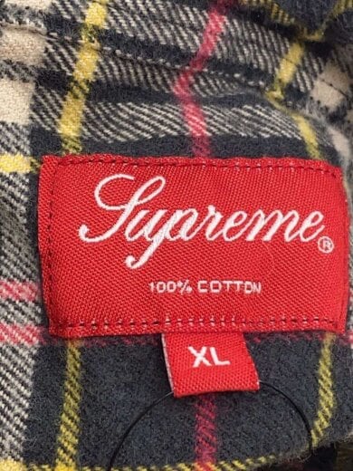 商品画像：長袖シャツ/XL/コットン/マルチカラー/チェック 3