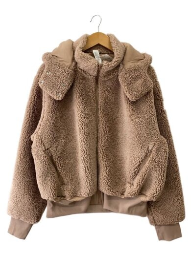 商品画像：ジャケット/L/ポリエステル/BEG/無地 1