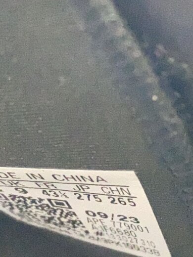 商品画像：ハイカットスニーカー_IF6680/27.5cm/BLK/ポリエステル// 5